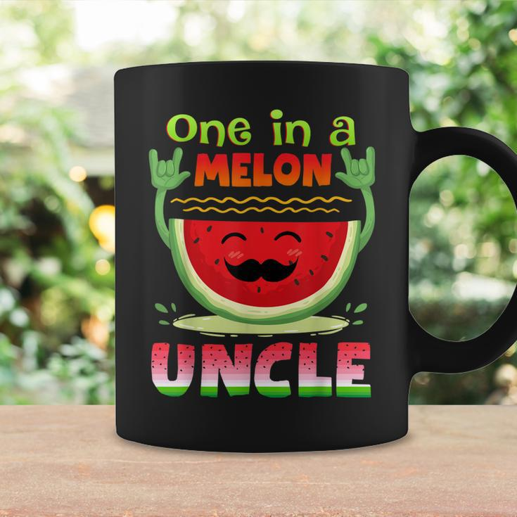 One In A Melon Uncle Funny Watermelon Coffee Mug Gifts ideas