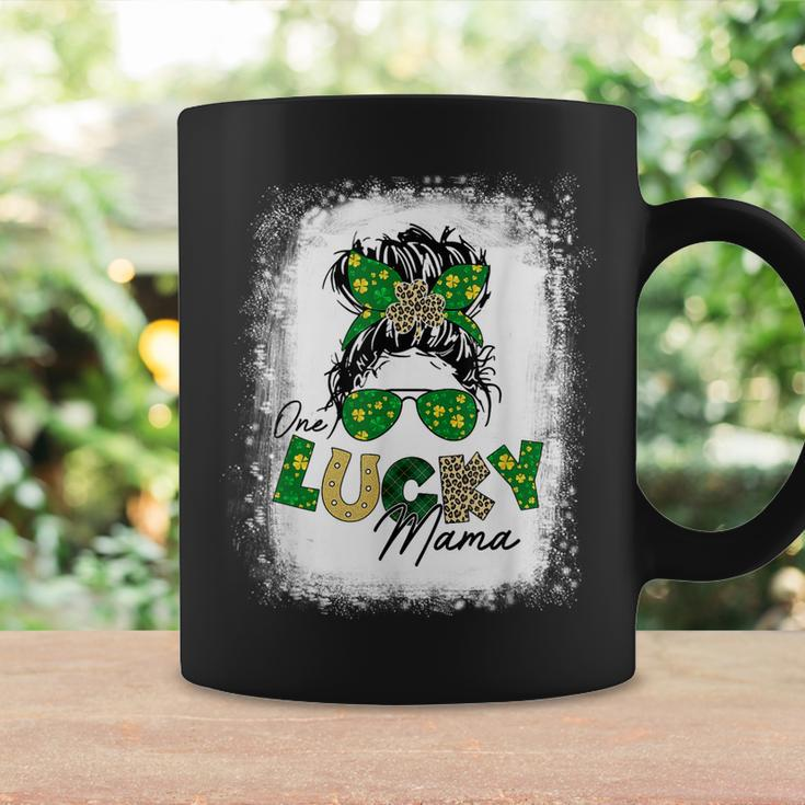 One Lucky Mama Funny Father Irish Clovers St Patricks Day Coffee Mug Gifts ideas