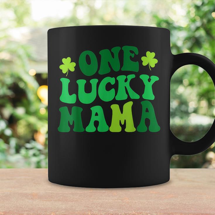 One Lucky Mama Retro Vintage St Patricks Day Clothes Coffee Mug Gifts ideas