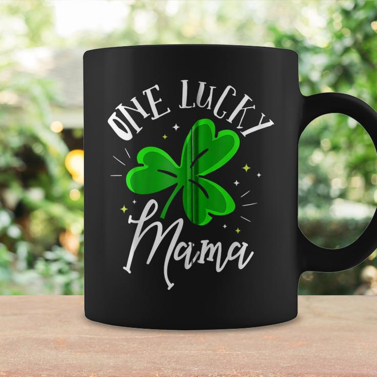 One Lucky Mama St Patricks Day Leaf Clover St Paddys Day Coffee Mug Gifts ideas