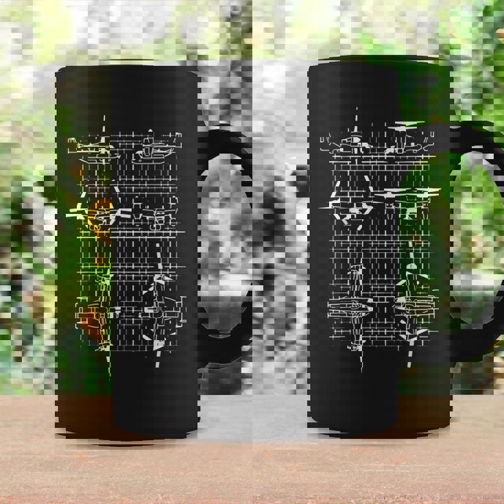 Osprey Mv22 Vstol Military Turboprop Aircraft Classic Coffee Mug Gifts ideas