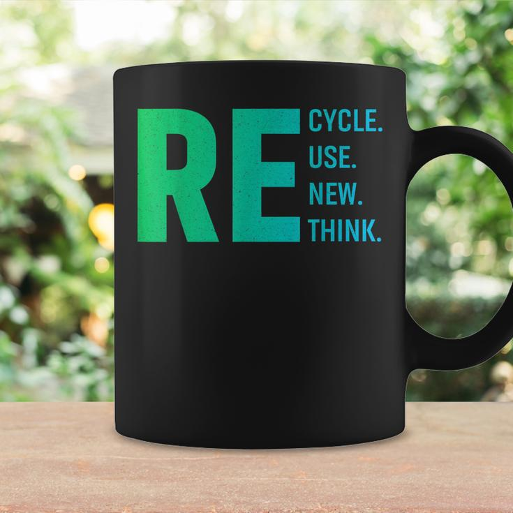 Our Recycle Reuse Renew Rethink Environmental Activism Coffee Mug Gifts ideas