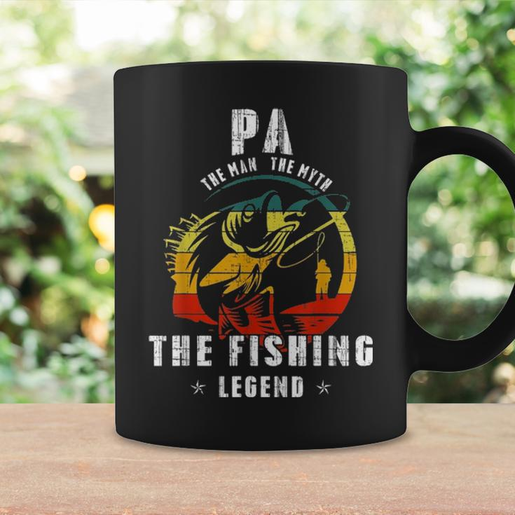 Pa Man Myth Fishing Legend Funny Fathers Day Gift Coffee Mug Gifts ideas