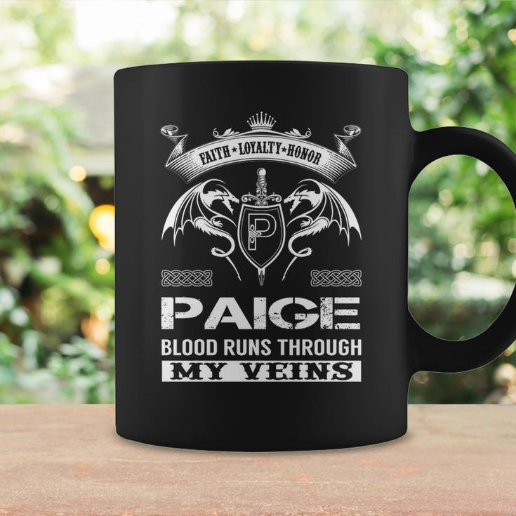 Paige Blood Runs Through My Veins Coffee Mug Gifts ideas
