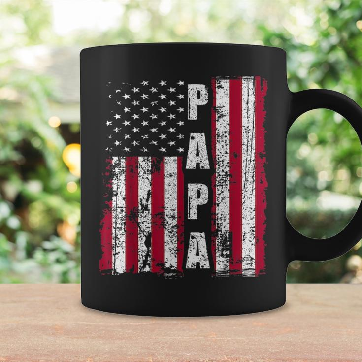 Papa American Flag Fathers Day 2021 V2 Coffee Mug Gifts ideas