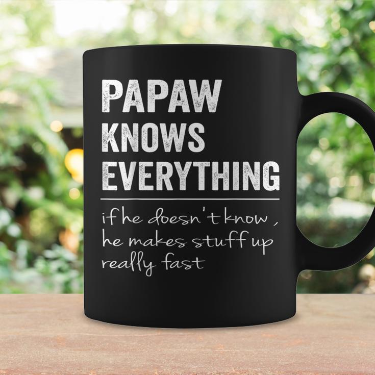 Papaw Know Everything Funny Fathers Day Gift For Grandpa Coffee Mug Gifts ideas