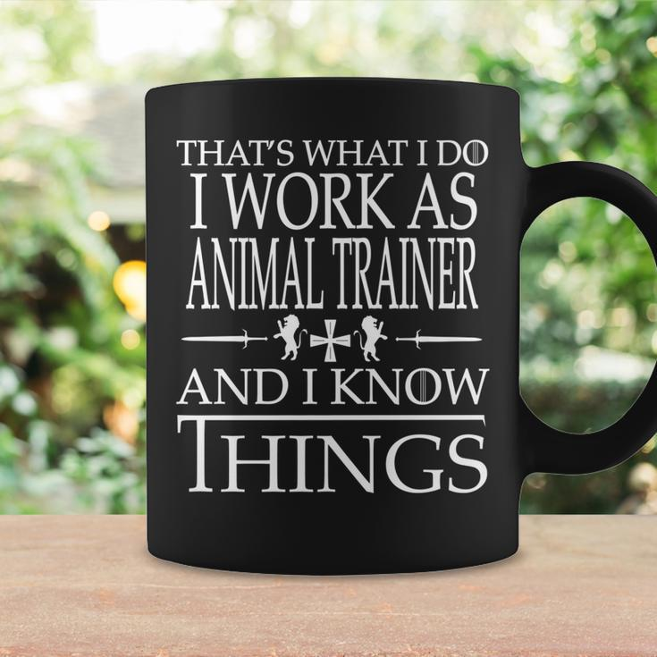 Passionate Animal Trainers Are Smart And Know Things Coffee Mug Gifts ideas