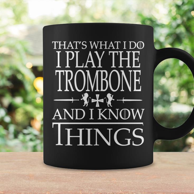 Passionate Trombone Players Are Smart And Know Things V2 Coffee Mug Gifts ideas