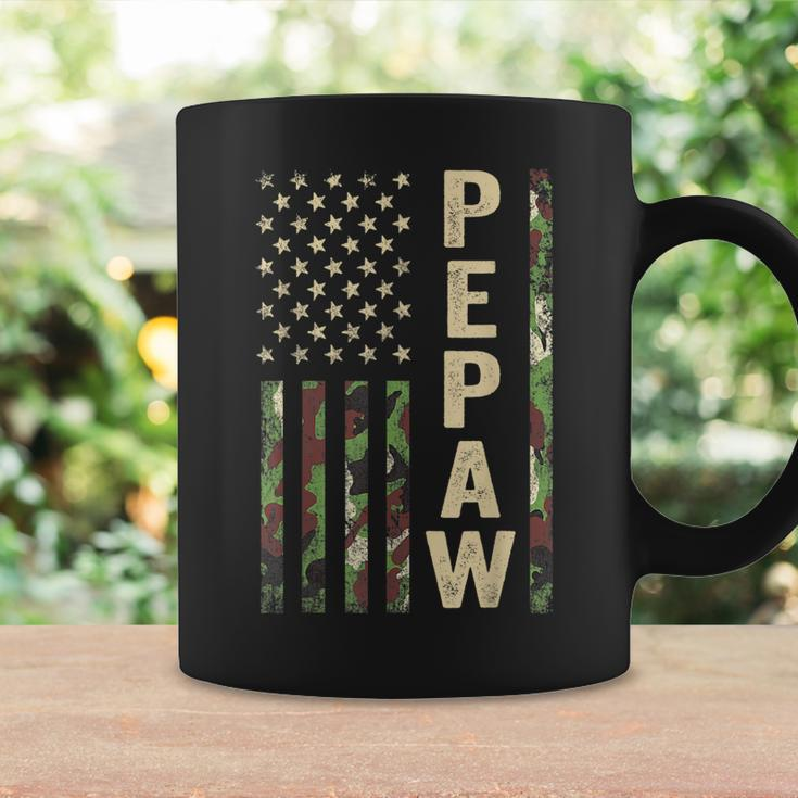 Pepaw American Military Camouflage Flag Gift Fathers Day Gift For Mens Coffee Mug Gifts ideas