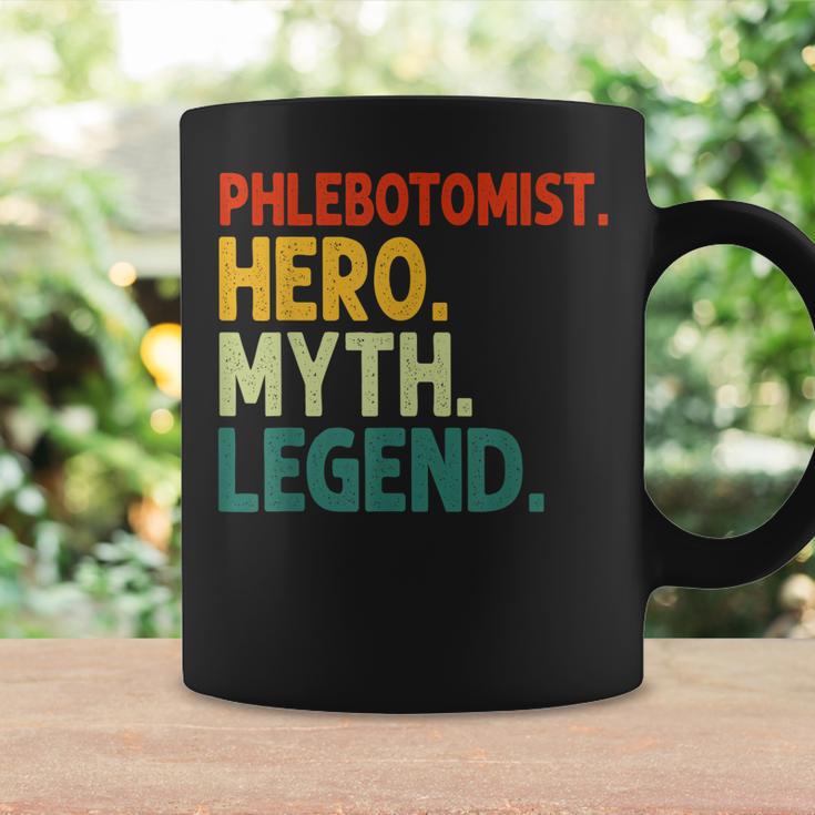 Phlebotomiker Held Mythos Legende Vintage-Phlebotomie Tassen Geschenkideen