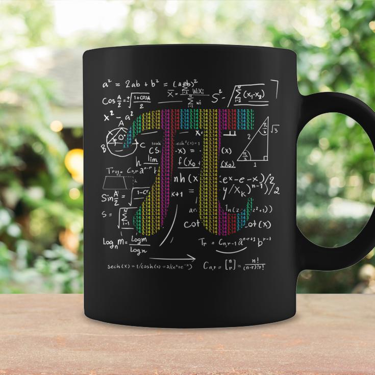 Pi Day 314 Pi Symbol With Math Equations For Math Geek Coffee Mug Gifts ideas