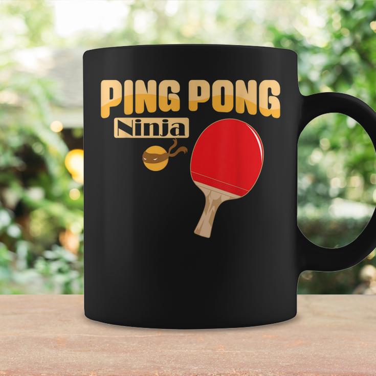 Ping Pong Ninja Tischtenniskelle Tassen Geschenkideen