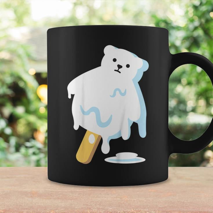 Polar Bear Ice Popsicle Melt Earth Day Teacher Shirt Coffee Mug Gifts ideas