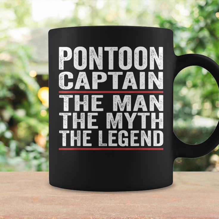 Pontoon Captain The Man The Myth The Legend Pontoon Captain Coffee Mug Gifts ideas
