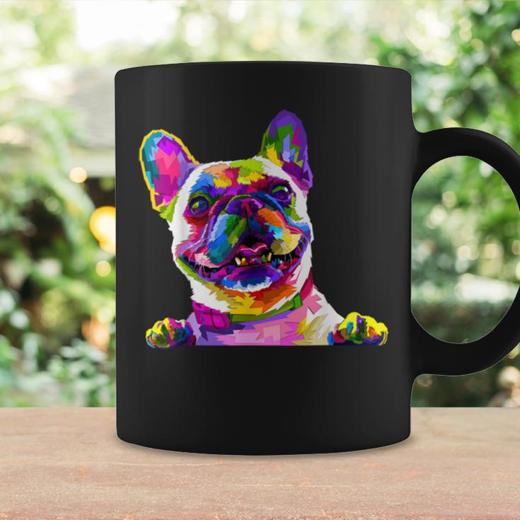 Pop Art Bulldog Gifts Mom Dog Dad Frenchie Coffee Mug Gifts ideas