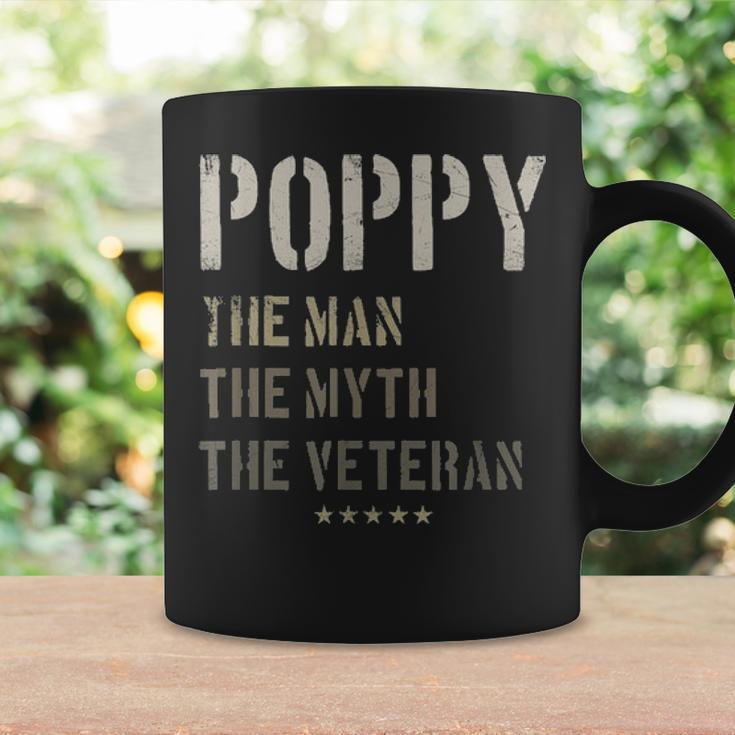 Poppy Man Myth Veteran Fathers Day Gift For Military Veteran V2 Coffee Mug Gifts ideas