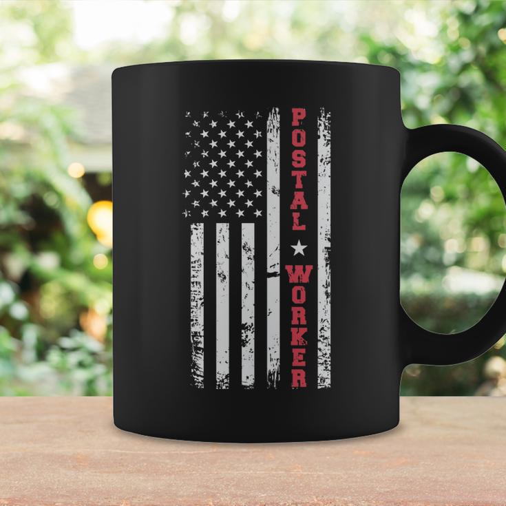 Post Office Patriotic Postal Worker American Flag  V2 Coffee Mug Gifts ideas
