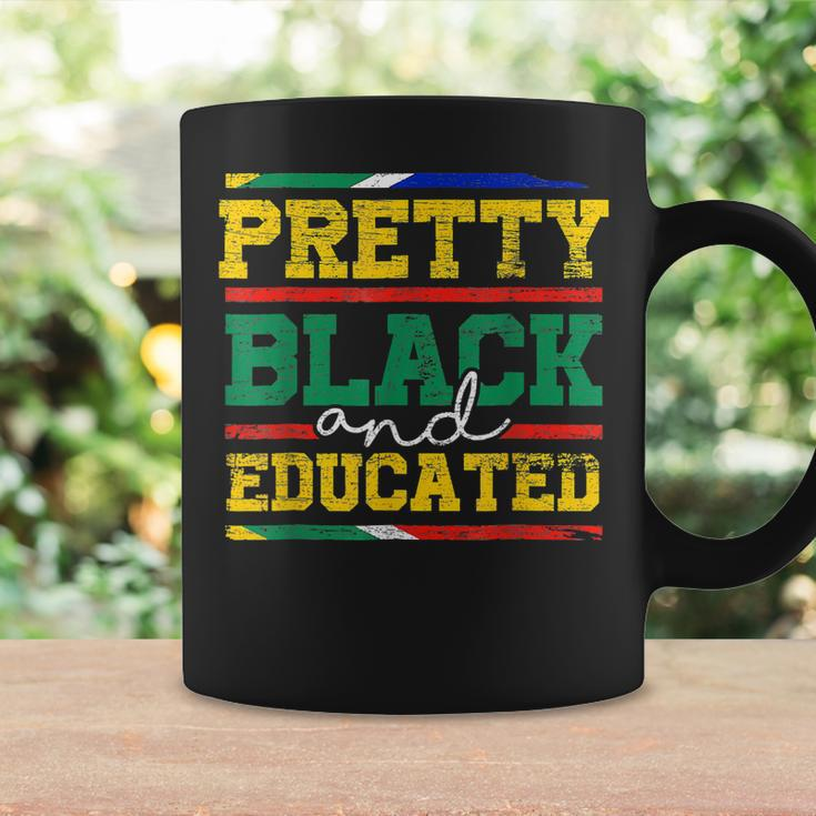 Pretty Black And Educated Black History Blm Melanin Pride Coffee Mug Gifts ideas