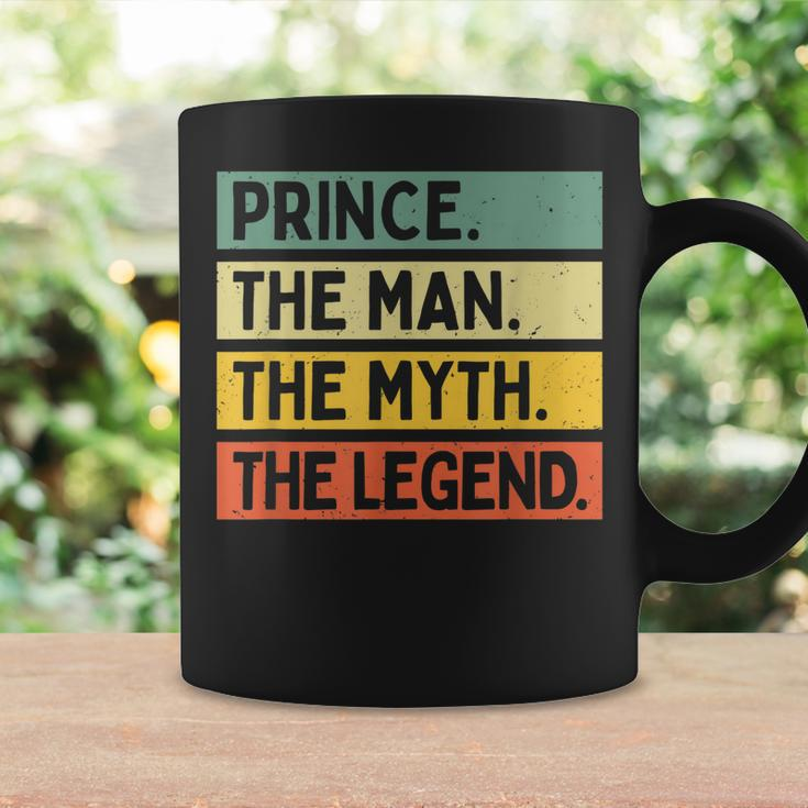 Prince The Man The Myth The Legend Funny Personalized Quote Gift For Mens Coffee Mug Gifts ideas