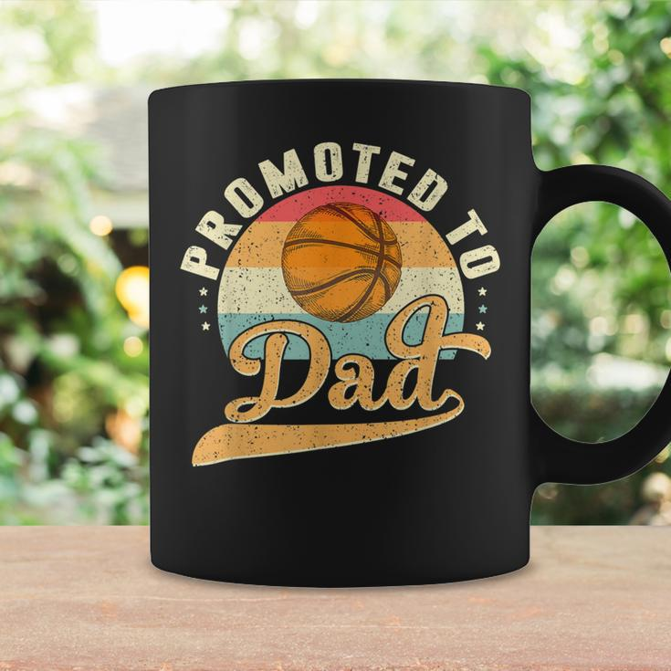 Promoted To Daddy Expecting Soon To Be Dad Father Basketball Coffee Mug Gifts ideas