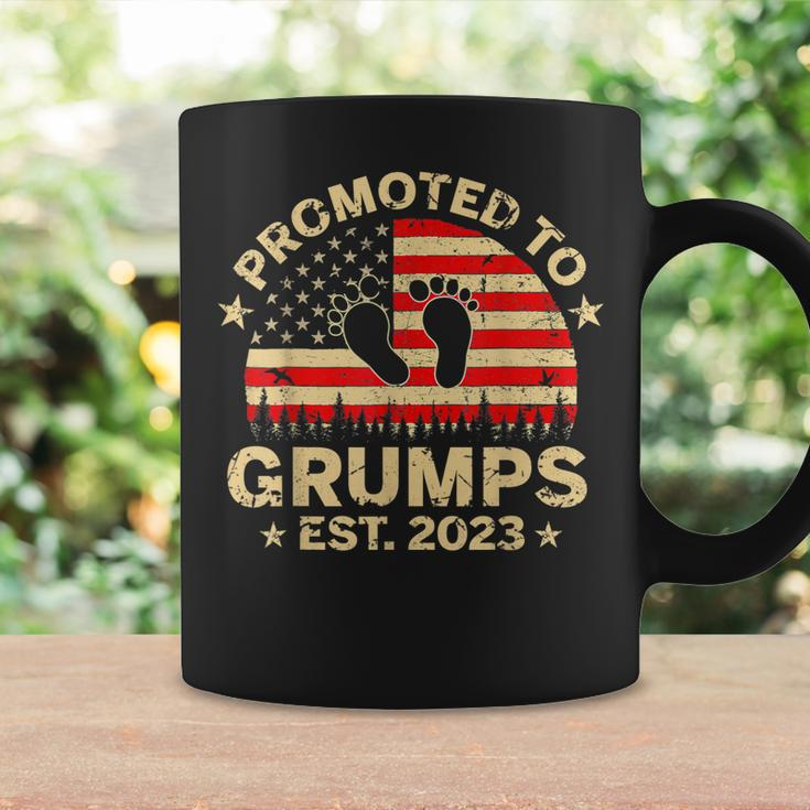Promoted To Grumps 2023 First Time Fathers Day New Dad Gift Gift For Mens Coffee Mug Gifts ideas
