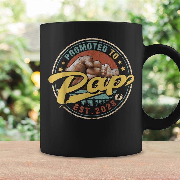 Promoted To Pap 2023 Funny For New Dad First Time Gift For Mens Coffee Mug Gifts ideas