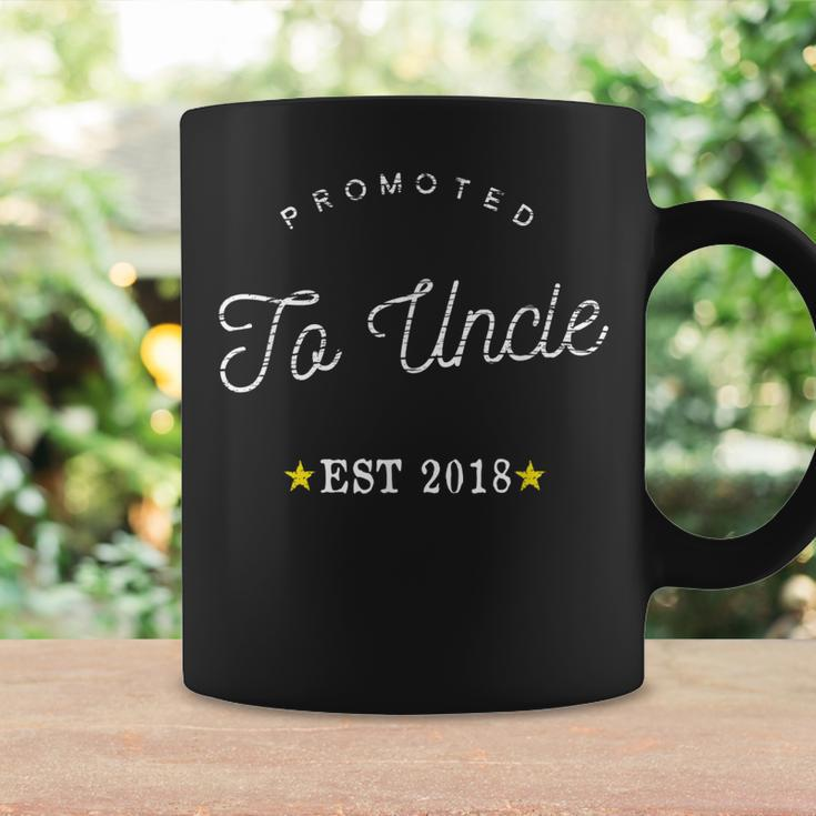 Promoted To Uncle New Baby To Be Expecting Pop Retro Coffee Mug Gifts ideas