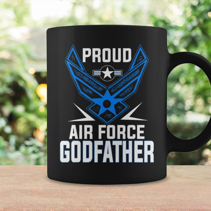 Proud Air Force Godfather Veteran Pride Coffee Mug Gifts ideas