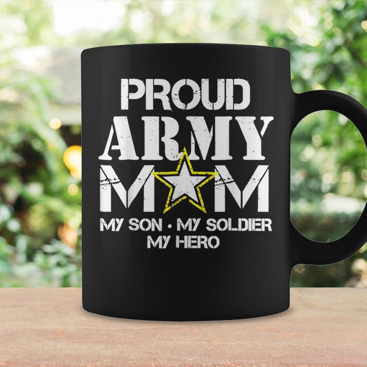 Proud Army Mom For Military Mom My Soldier My Hero Coffee Mug Gifts ideas