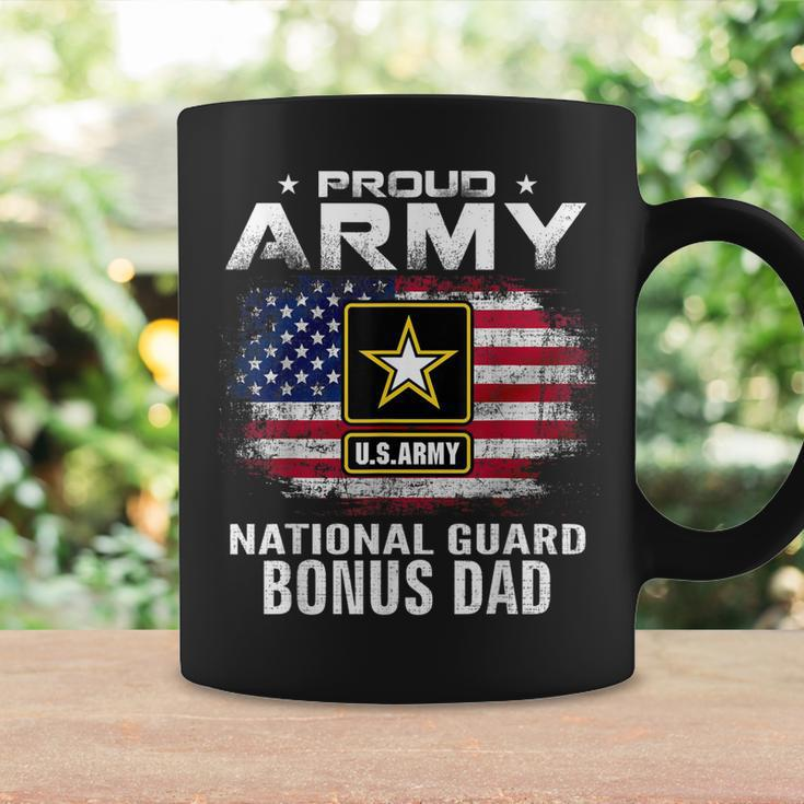 Proud Army National Guard Bonus Dad With American Flag Gift Coffee Mug Gifts ideas