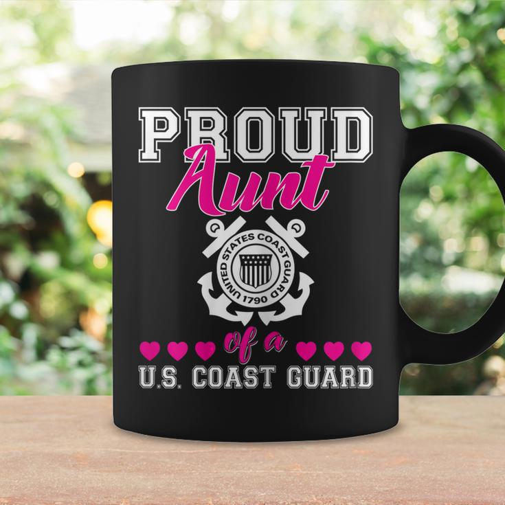 Proud Aunt Of A Us Coast Guard Military Family 4Th Of July Gift For Womens Coffee Mug Gifts ideas