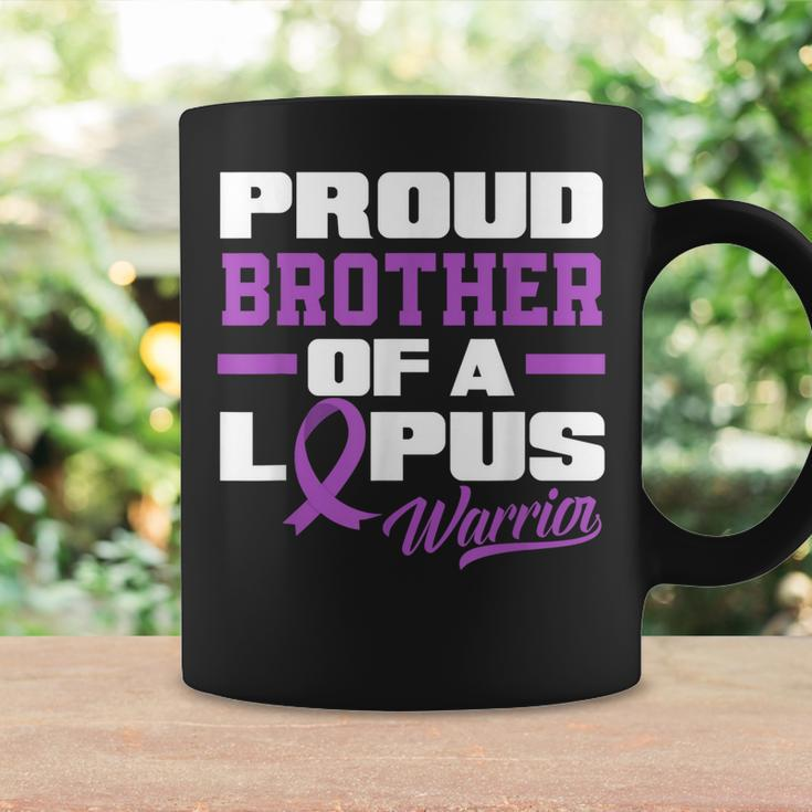 Proud Brother Of A Lupus Warrior Sister Lupus Awareness Coffee Mug Gifts ideas