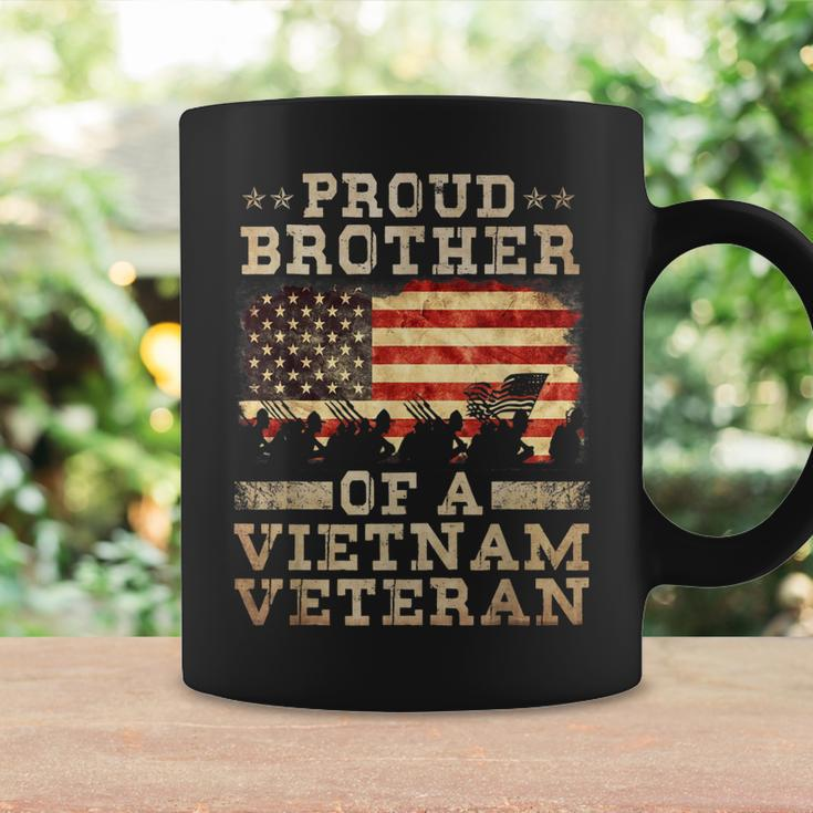 Proud Brother Vietnam War Veteran For Matching With Dad Vet Coffee Mug Gifts ideas