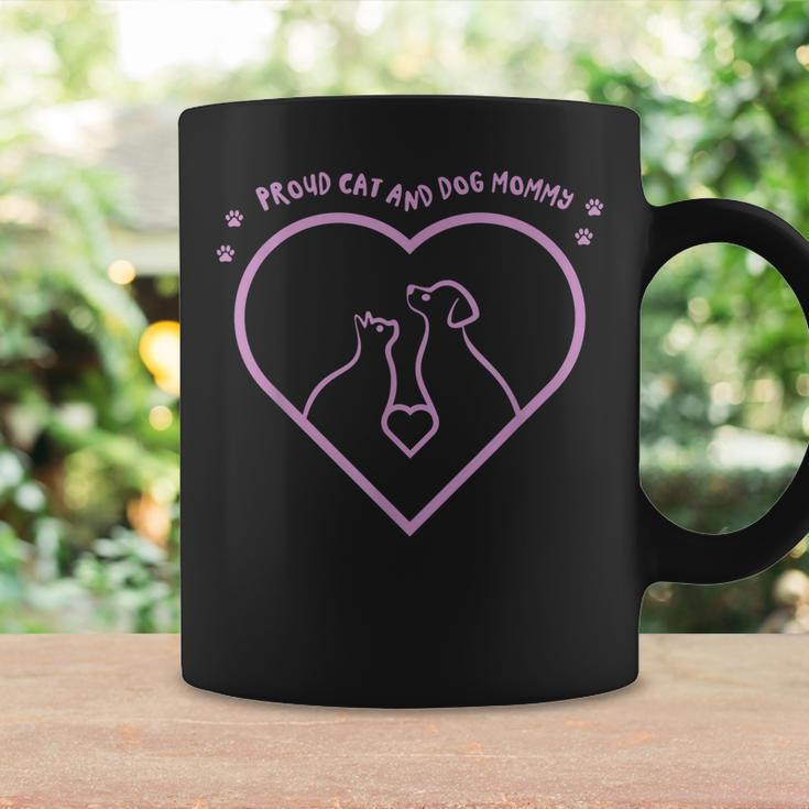 Proud Cat And Dog Mommy Dogs Lover Cats Mom Mother Mama Coffee Mug Gifts ideas
