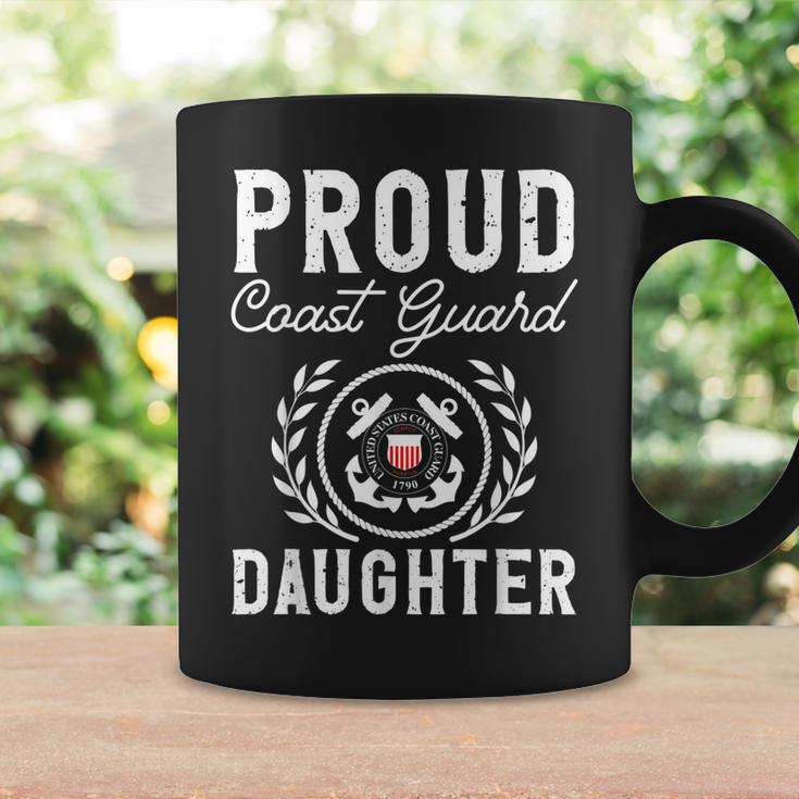 Proud Coast Guard Daughter Forces Coast Guard Coffee Mug Gifts ideas