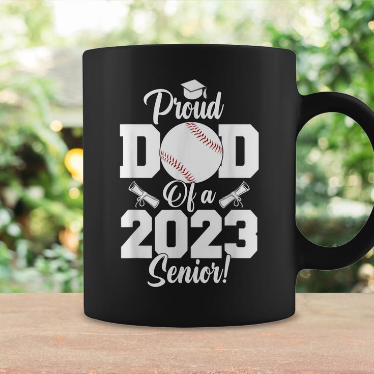 Proud Dad Of A Baseball Senior 2023 Funny Baseball Dad Coffee Mug Gifts ideas