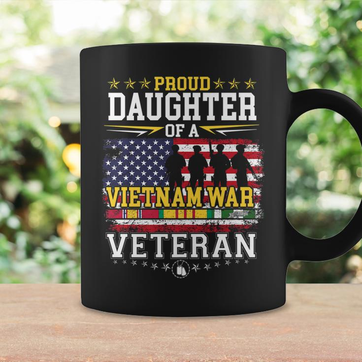 Proud Daughter Vietnam War Veteran Matching With Dad Coffee Mug Gifts ideas