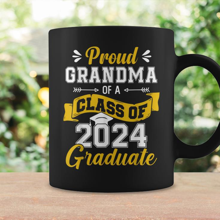 Proud Grandma Of A Class Of 2024 Graduate Senior Graduation Coffee Mug Gifts ideas