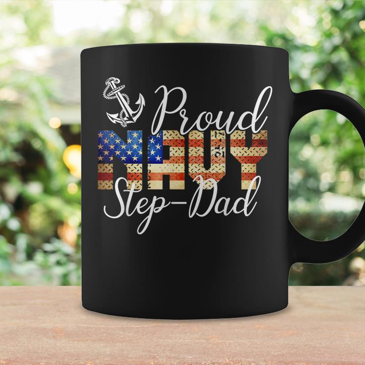 Proud Step-Dad For Men Or Women Army Veterans Day Coffee Mug Gifts ideas