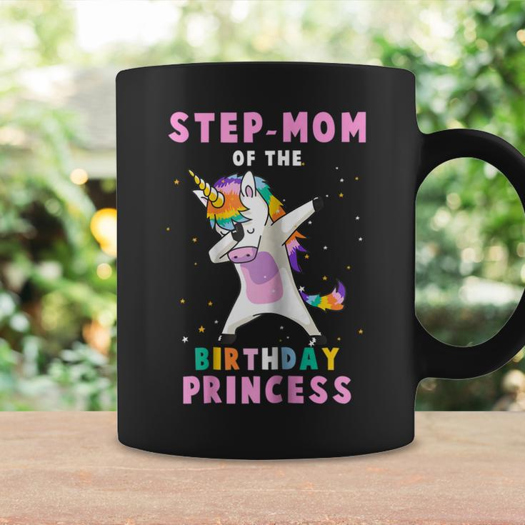 Proud Step-Mom Of A Birthday Unicorn Dab Girl Coffee Mug Gifts ideas