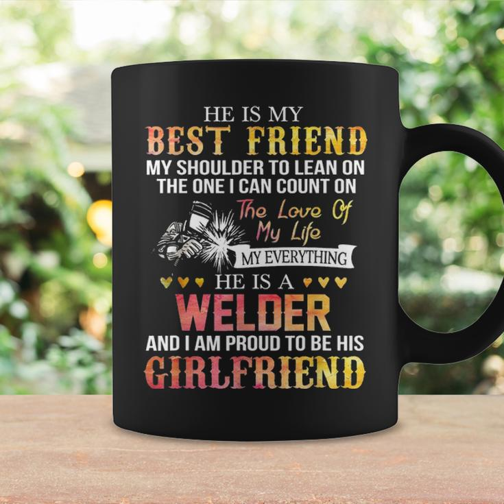 Proud To Be A Welder Girlfriend Women Welding Girlfriend Coffee Mug Gifts ideas
