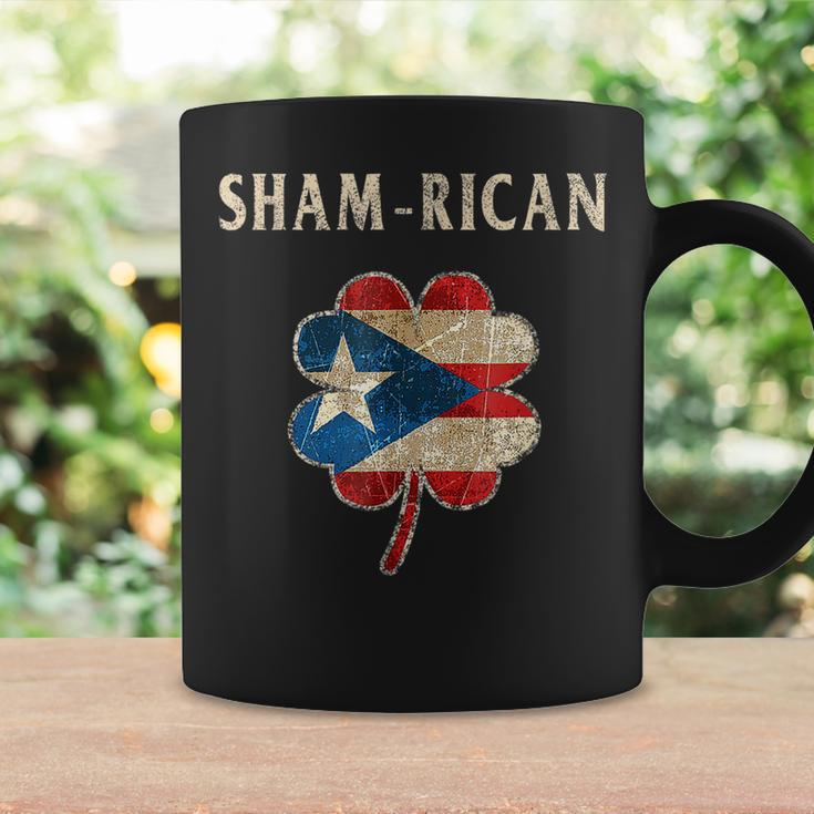 Puerto Rican Boricua Irish Shamrock Flag St Patricks Day Coffee Mug Gifts ideas