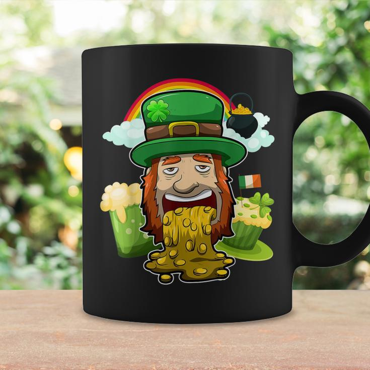 Puking Leprechaun St Patricks Day Irish Drinking Party Coffee Mug Gifts ideas