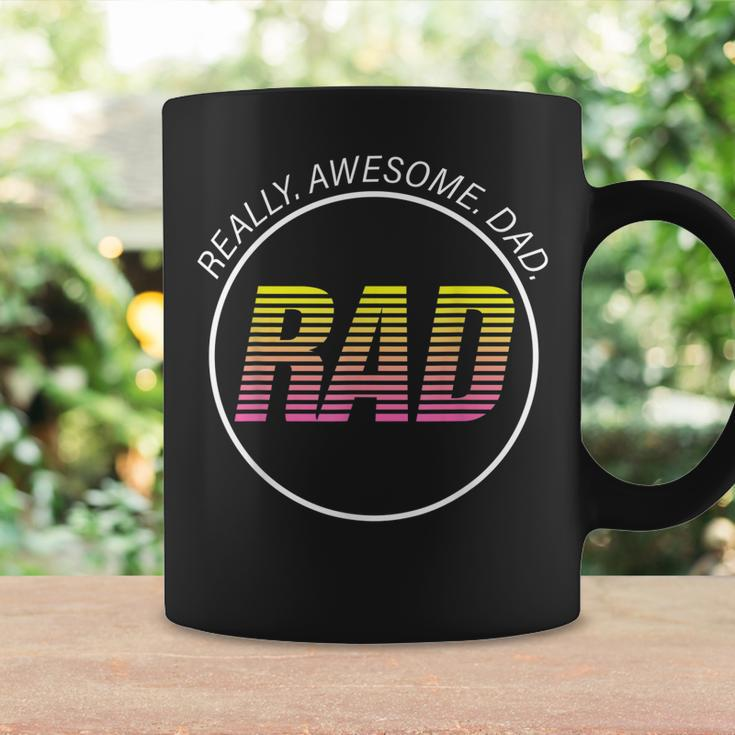 Rad Really Awesome Dad Happy Fathers Day Coffee Mug Gifts ideas