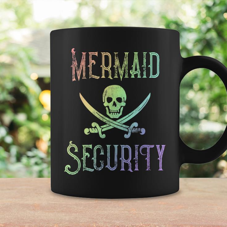 Rainbow Pirate Mermaid Security Halloween Costume Party Coffee Mug Gifts ideas