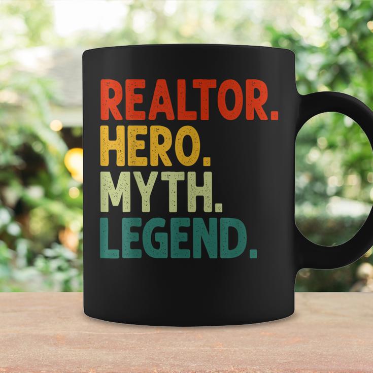 Realtor Hero Myth Legend Vintage-Immobilienmakler Tassen Geschenkideen