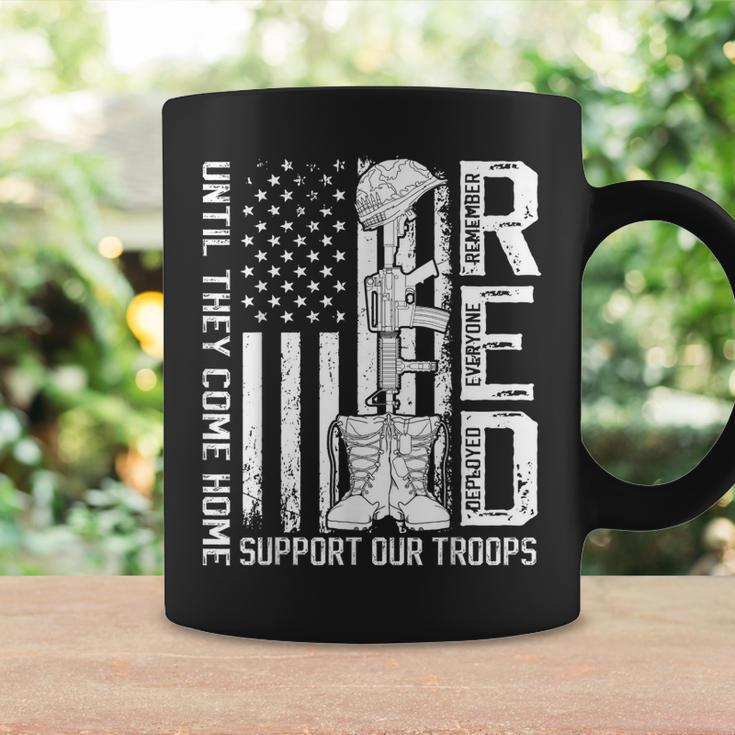 Red Remember Everyone Deployed Friday Us Military Veterans Coffee Mug Gifts ideas
