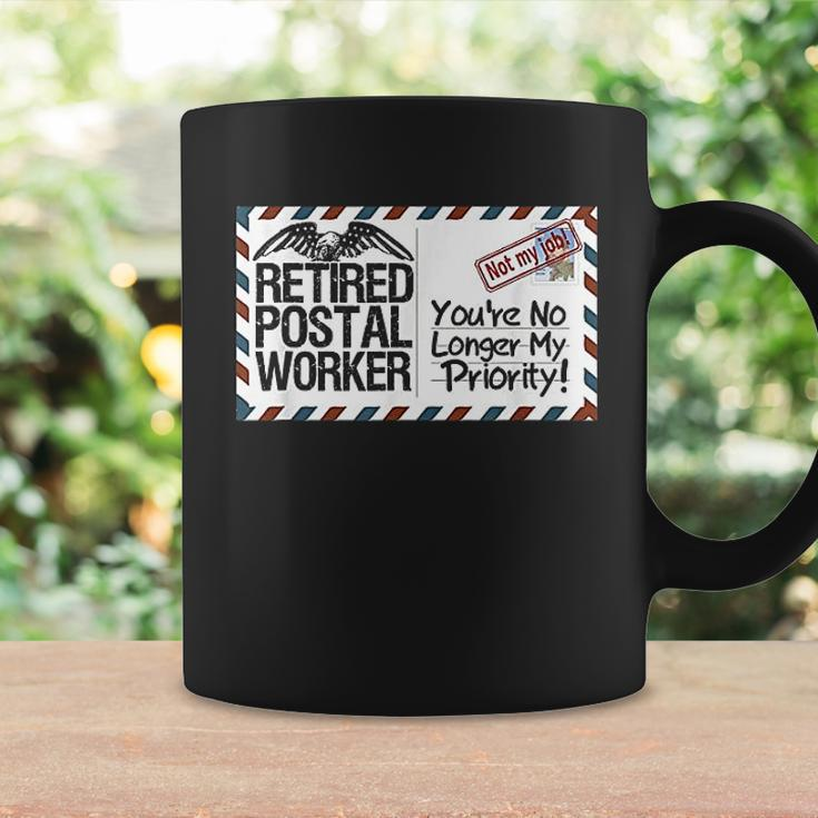 Retired Postal Worker No Longer My Priority Retirement Gift V2 Coffee Mug Gifts ideas