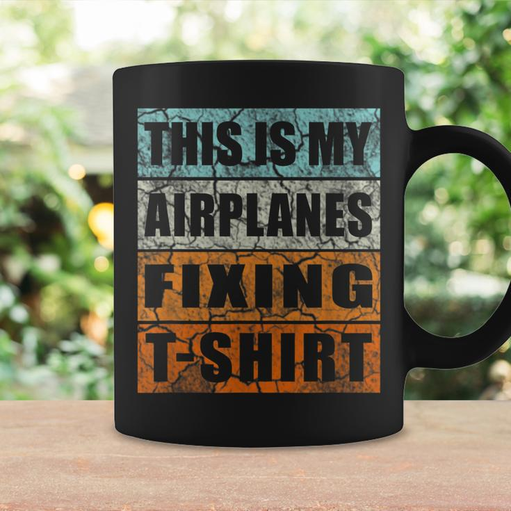 Retro Aircraft Mechanic Airplanes Technician Engineer Planes Coffee Mug Gifts ideas