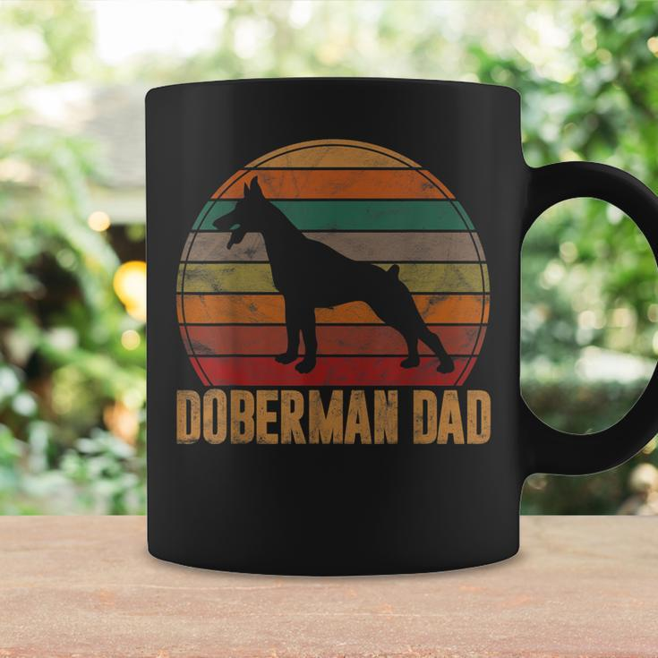 Retro Doberman Dad Gift Dog Owner Pet Pinschers Dobie Father Coffee Mug Gifts ideas